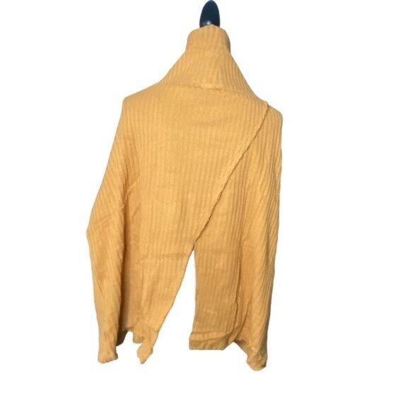 Free People Juicy Sweater Long Sleeve Cowl Neck Gold Harvest Moon S - Picture 5 of 15